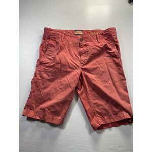 Boss Orange Men's Regular‎ Fit Coral Cotton Chino Shorts Summer Casual 32